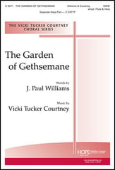 Garden of Gethsemane SATB choral sheet music cover